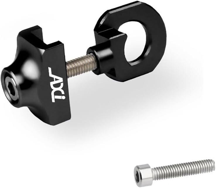 Tuulizz 1/2 Pcs Bicycle Chain Adjuster Tensioner Fastener Bike Chain Tensioner Pull Tight Screw Bolts for BMX Fixie Cycling Single Speed - Image 1